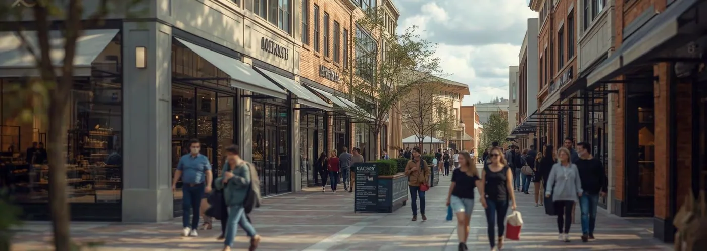 Commercial area at Peerage Residence