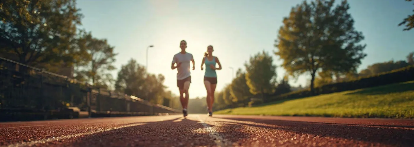 Jogging and cycling tracks at Peerage Residence