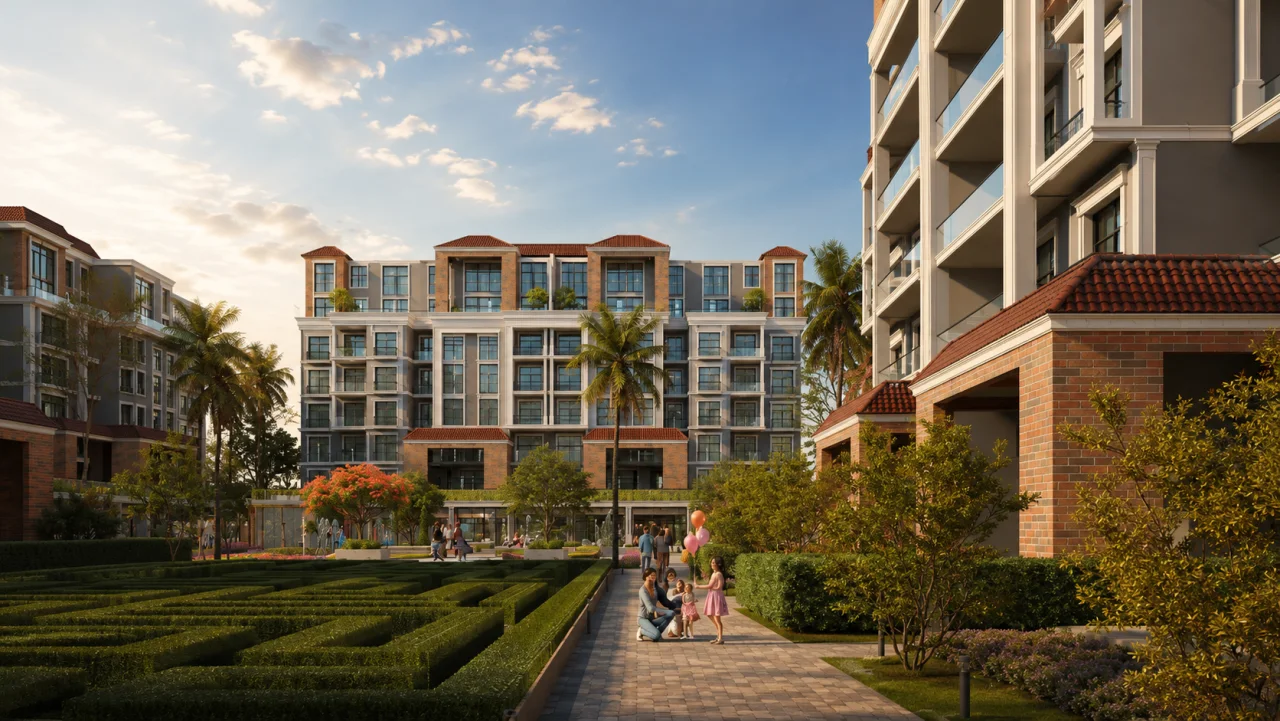Peerage Residence architectural render 4